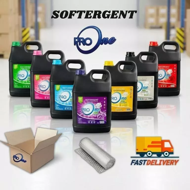 Koleksi Sabun ProOne Softergent 10KG dengan pelbagai wangian